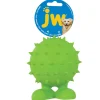 JW Pet Spiky Cuz Rubberized Dog Toy - Assorted - Large