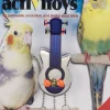 JW Pet Activitoys Guitar Plastic Bird Toy