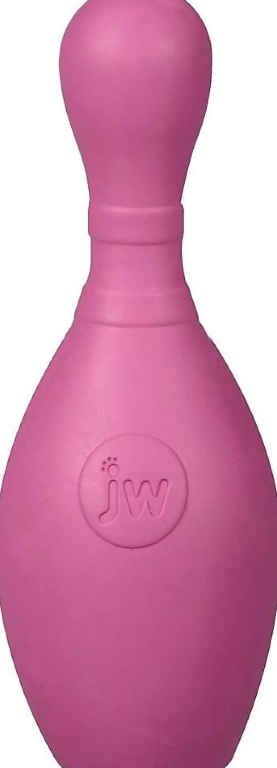 JW Pet Bouncin Bowlin Pin Rubberized Dog Toy - Large