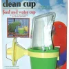 JW Pet Clean Cup Feed And Water Cup Bird Dish - Large