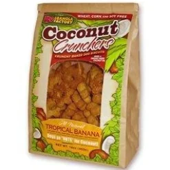 K9 Granola Coconut Crunchers Tropical Banana Crunchy Dog Treats - 14oz