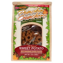 K9 Granola Pumpkin Crunchers Sweet Potato with Carrot & Parsley Crunchy Dog Treats - 14oz