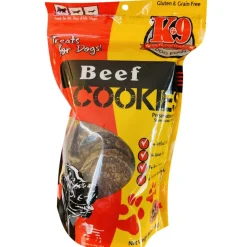 K-9 Kraving Treats Canine Cookies Beef Baked Dog Treats - 8 oz Bag