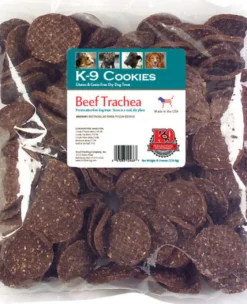 K-9 Kraving Treats Canine Cookies Beef Trachea Baked Dog Treats - 8 oz Bag