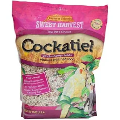 Kaylor of Colorado Cockatiel with No Sunflower Seeds Sweet Harvest Bird Food - 20 lb Bag