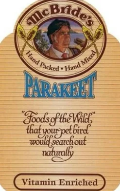 Kaylor of Colorado Parakeet McBride's Vitamin Enriched Bird Foods - 4 lb Bag