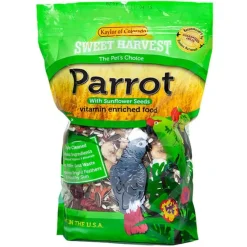 Kaylor of Colorado Parrot with Sunflower Sweet Harvest Bird Food - 2 lb Bag