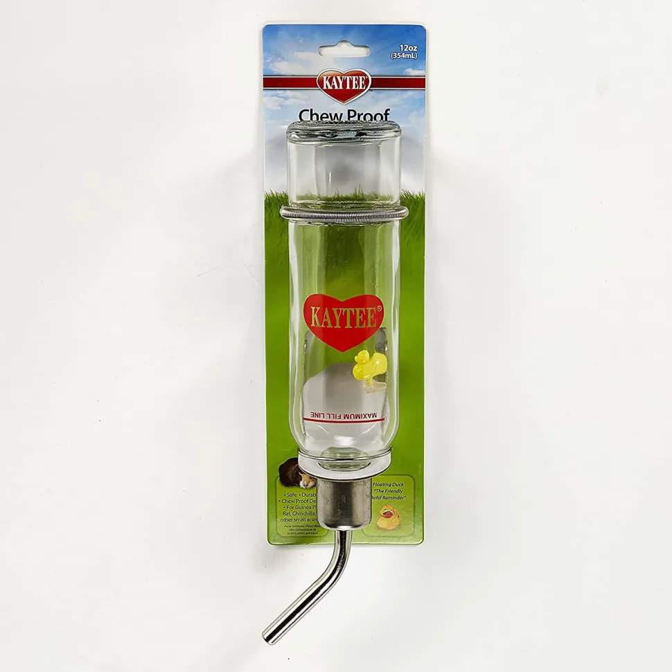 Kaytee Chew-Proof Water Bottle Clear - 12 Oz