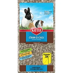 Kaytee Clean and Cozy Small Pet Bedding - 500 cu in - Natural - Pack of 6