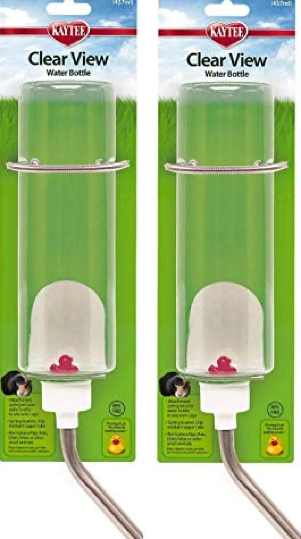 Kaytee Clear Water Bottle - 16 fl oz