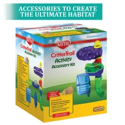 Kaytee CritterTrail Accessory Activity Kit - 9 in X 9 in X 18 in