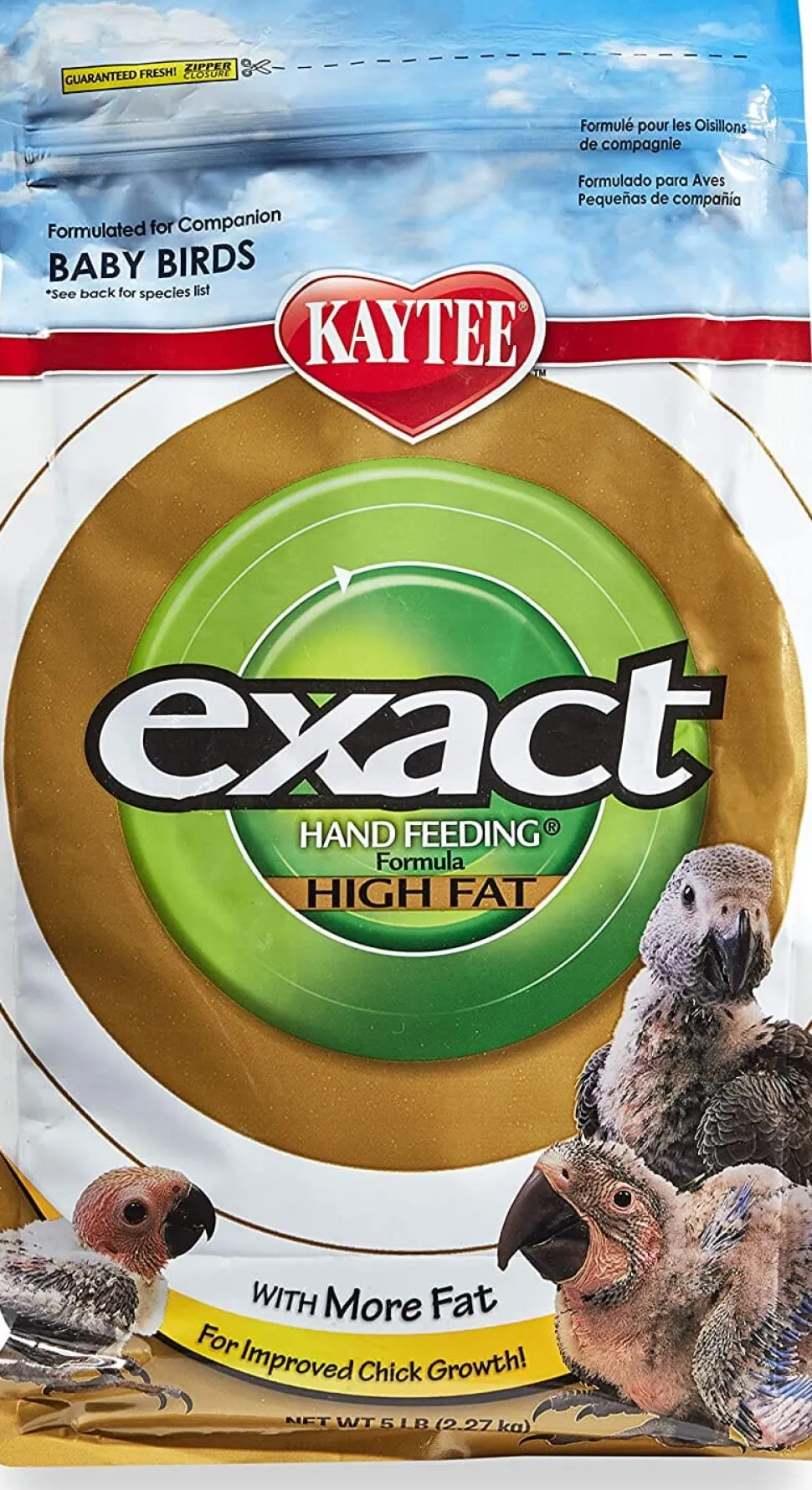 Kaytee Exact Handfeeding - High Fat - 5 lb