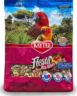 Kaytee Fiesta Big Bites - Parrot - 4 lb
