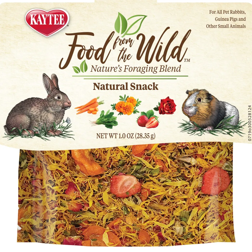 Kaytee Food From the Wild Natural Snack Rabbit and Guinea Pig - 1 Oz