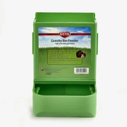 Kaytee Gravity Bin Feeder With Bracket - 5.25 in X 5.75 in X 8.25 in
