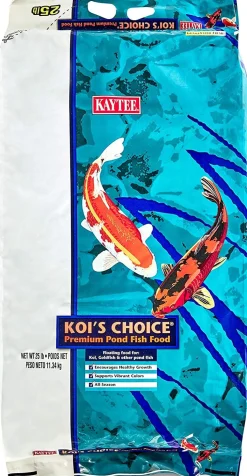 Kaytee Koi's Choice Koi Floating Fish Food - 25 Lb Bag