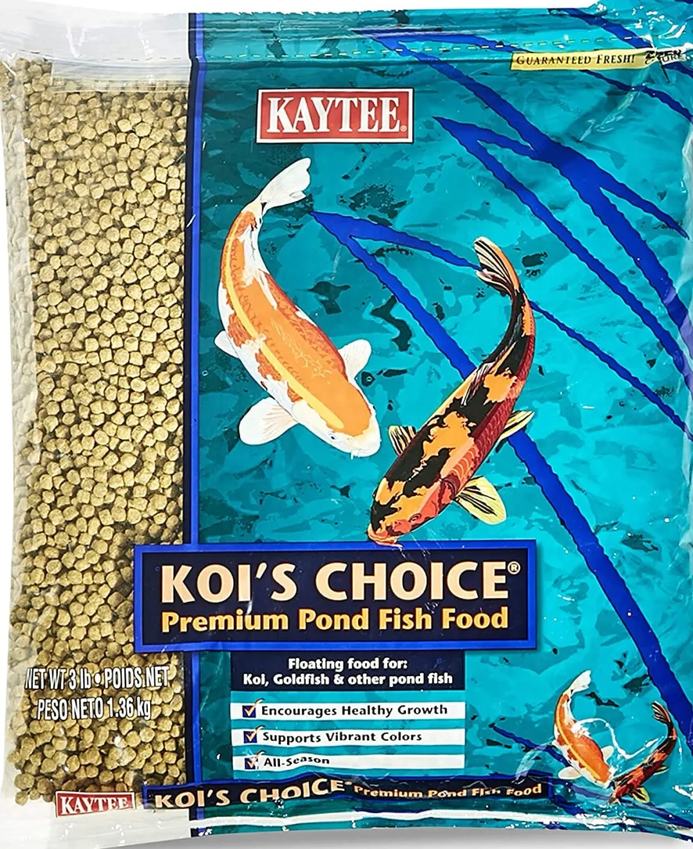 Kaytee Koi's Choice Koi Floating Fish Food - 3 lb