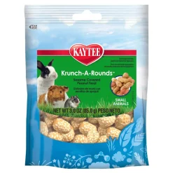 Kaytee Krunch-A-Rounds Treat for Small Animals - 3 Oz