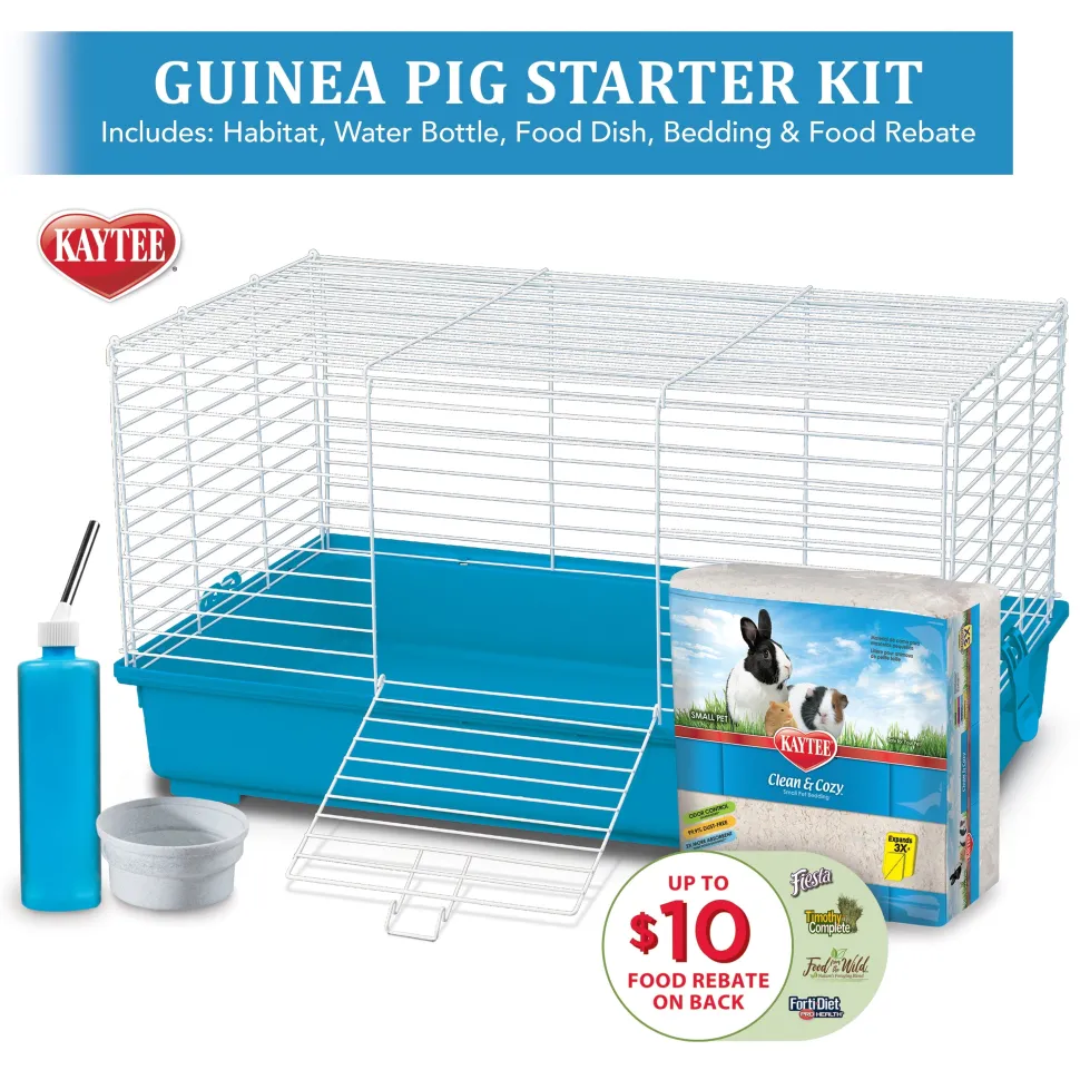 Kaytee My First Home Guinea Pig Starter Kit - 30 in X 18 in X 16.5 in