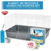 Kaytee My First Home Rabbit or Multiple Guinea Pig Starter Kit - 42 X 18 X 20