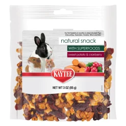 Kaytee Natural Snack with Superfoods Sweet Potato & Cranberry - 3 Oz