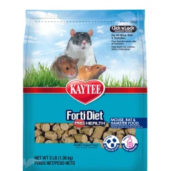 Kaytee Pro Health Mouse, Rat, and Hamster Food - 3 lb