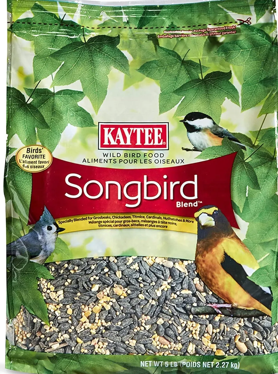 Kaytee Songbird Blend Food Bag - 5 lb