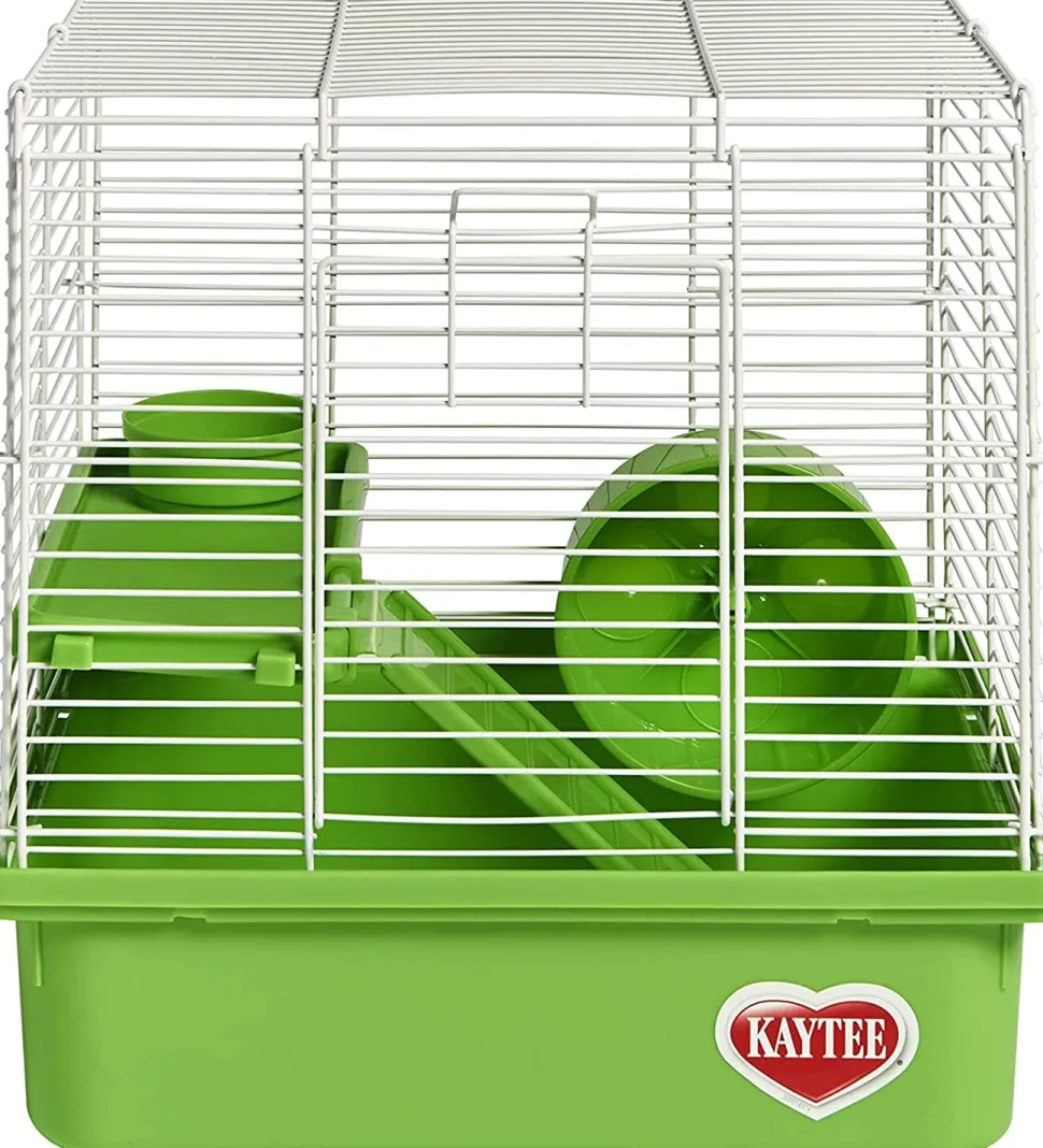 Kaytee 2-Story My First Home Hamster 4ea/13.5 in X 11 in X 14.5 in
