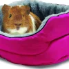 Kaytee Super Sleeper Cuddle-E-Cup Pink, Purple, Blue, Green - 10 inl X 12 inw X 5.5 inh