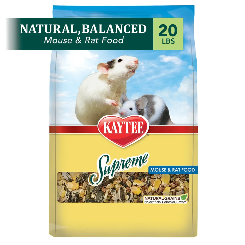 Kaytee Supreme Mouse and Rat Food - 20 lb