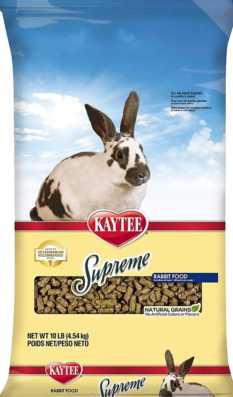 Kaytee Supreme Rabbit Food - 10 lb