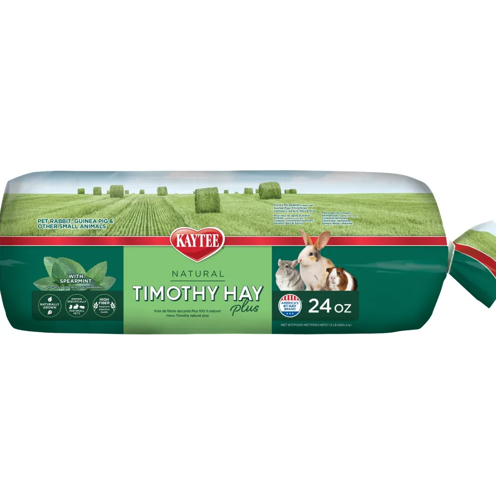 Kaytee Timothy Hay Plus Mint - 24 Oz
