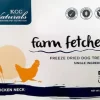 KCC Naturals Farms Chicken Neck Freeze-Dried Dog Treats - 3.4 oz Package