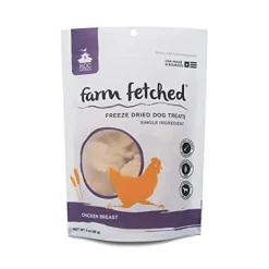 KCC Naturals Farms Chicken Breast 3 oz Dog Freeze-Dried Treat Bag Freeze-Dried Dog Treats - 1 Bag