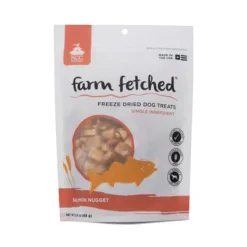 KCC Naturals Farms Salmon Nuggets Freeze-Dried Dog Treats - 2.4 Oz