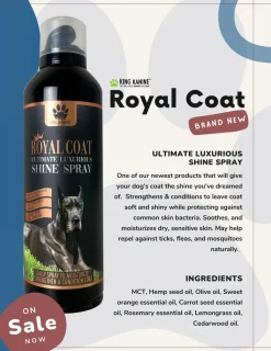 King Kanine King Wellness Royal Coat Dog Supplements - 8 Oz