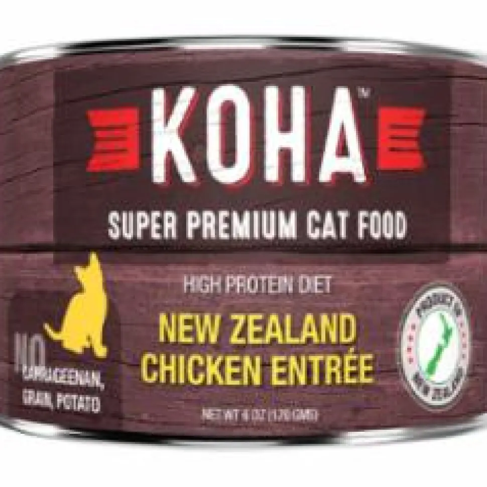 Koha Grain-Free Limited Ingredient Diet Pate Chicken Canned Cat Food - 3 Oz - Case of 24