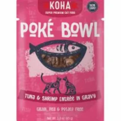 Koha Grain-Free Poke Tuna Shrimp Wet Cat Food - 3 Oz - Case of 24