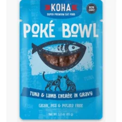 Koha Grain-Free Poke Tuna Lamb Wet Cat Food - 3 Oz - Case of 24