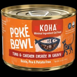 Koha Grain-Free Poke Tuna Chicken Canned Cat Food - 5.5 Oz - Case of 24