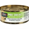 Koha Grain-Free Shredded Chicken Duck Canned Cat Food - 5.5 Oz - Case of 12
