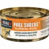 Koha Grain-Free Shredded Chicken Canned Cat Food - 2.8 Oz - Case of 24