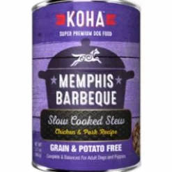 Koha Grain-Free Stew MEMPHS BBQ Canned Dog Food - 12.7 Oz - Case of 12