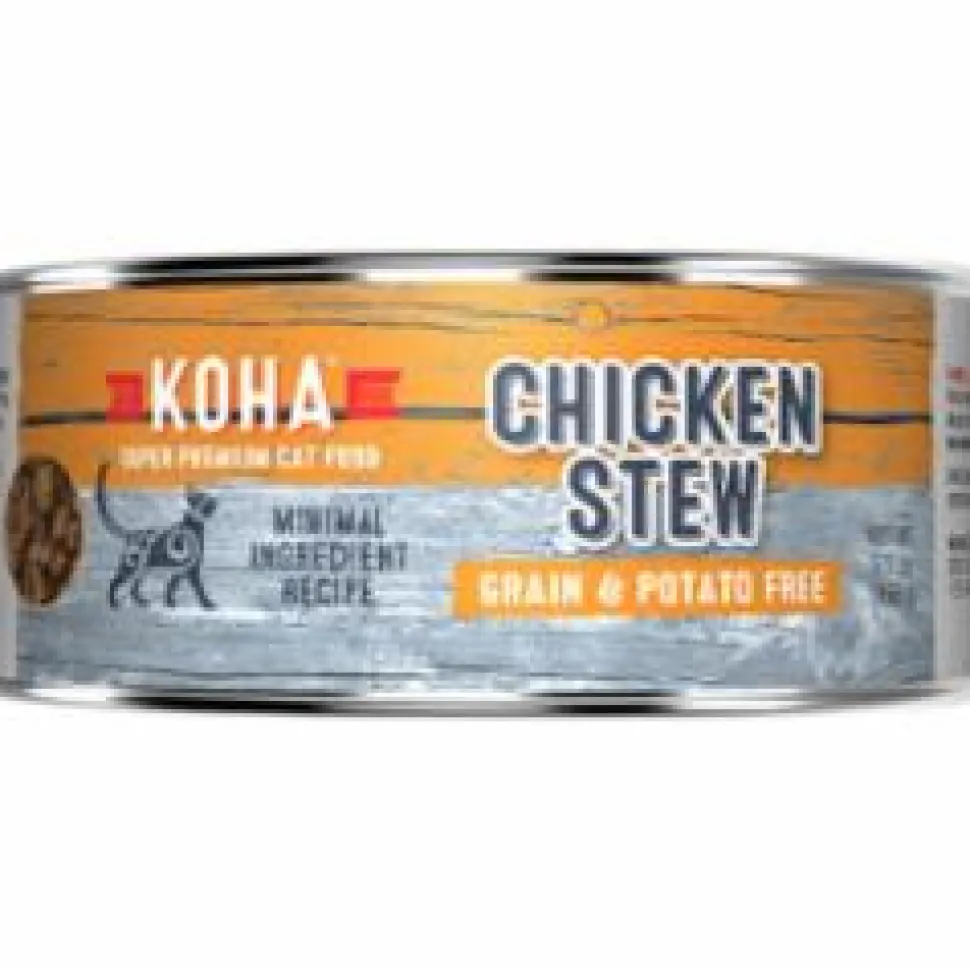Koha Stew Chicken Pate Canned Cat Food - 5.5 Oz - Case of 24