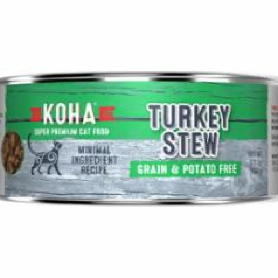 Koha Stew Turkey Canned Cat Food - 5.5 Oz - Case of 24