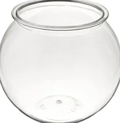 Koller Products Aqua Accents Plastic Round Bowl Aquarium Bowl - 2 Gal