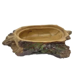Komodo Forest Den Reptile Hideout - Brown and Green - One Size