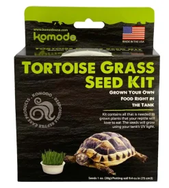 Komodo Grow Your Own Grass Seed Kit for Tortoise - 6.5 in