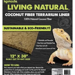 Komodo Living Natural Coconut Fiber Terrarium Liner - 12In X 30 in