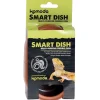 Komodo Smart Dish Multi-Purpose Feeding Dish - Brown - 5 in